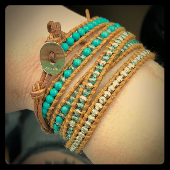 Chan Luu Jewelry - Authentic Chan Luu 5 wrap bracelet. Like new!